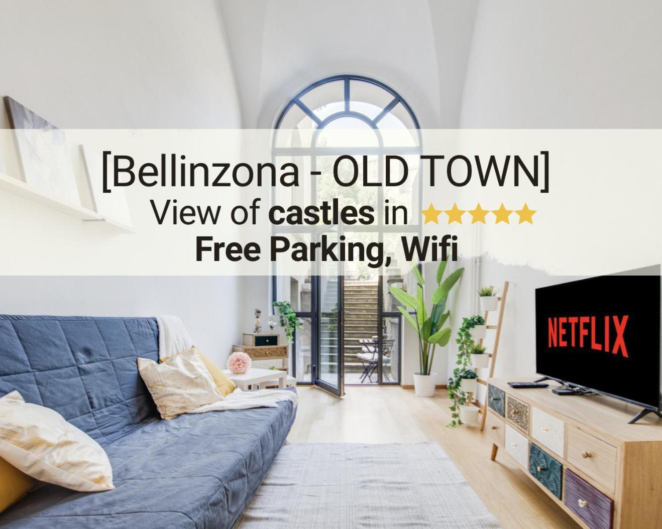 Bellinzona-Centro Storico Vista Castelli A ☆☆☆☆☆ Apartment Exterior photo